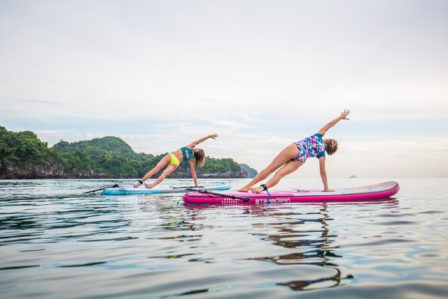 paddle yoga