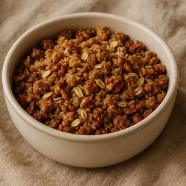 crumble-avoine-noix-petit-dejeuner-sain