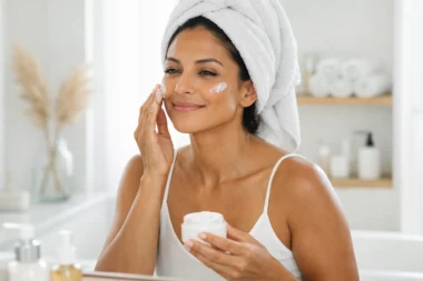 skincare printemps, barrière cutanée, exfoliation, vitamine C, SPF, renouvellement cutané, routine beauté