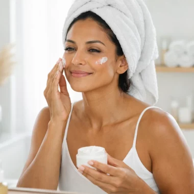 skincare printemps, barrière cutanée, exfoliation, vitamine C, SPF, renouvellement cutané, routine beauté